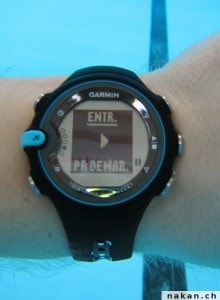 Garmin Swim, le mode exercices