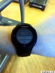 Garmin Forerunner 610 au fitness