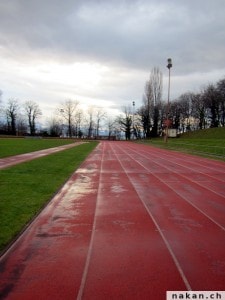 Piste stade de Coubertin à Lausanne