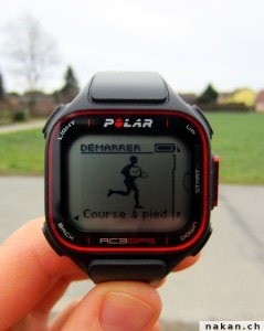 Polar RC3 GPS recherche GPS