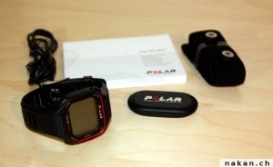 Polar RC3 GPS Contenu de la boite