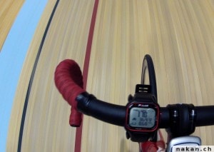 Polar RC3 GPS sur mon vélo de piste