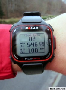 Polar RC3 GPS tour