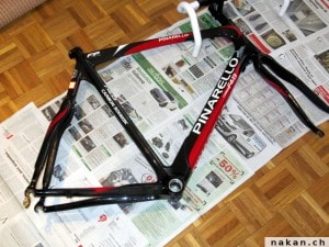 Mon Pinarello bien propre