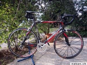 Mon Pinarello une fois réparé