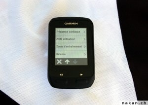 Garmin Edge 510 balance