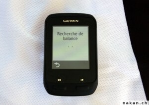 Garmin Edge 510 balance