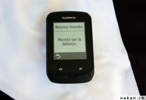 Garmin Edge 510 balance