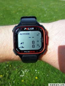 Polar RC3 GPS Altitude