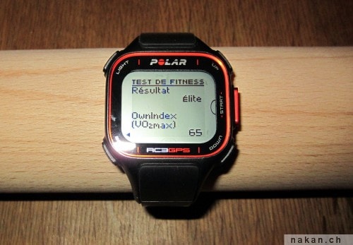 Polar RC3 GPS Fitness Test