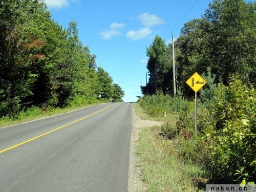 Ironman 70.3 Muskoka: signalisation routière