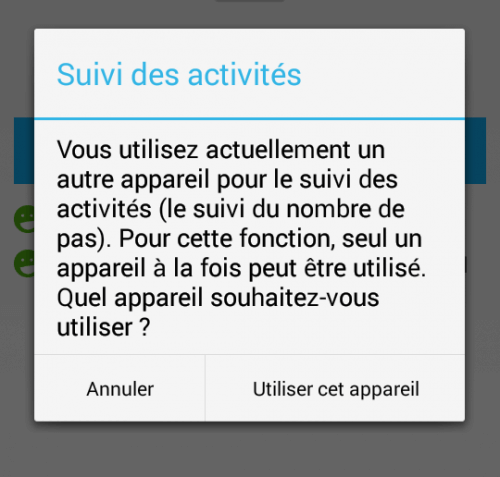 Connexion du Vivosmart à Garmin Connect mobile