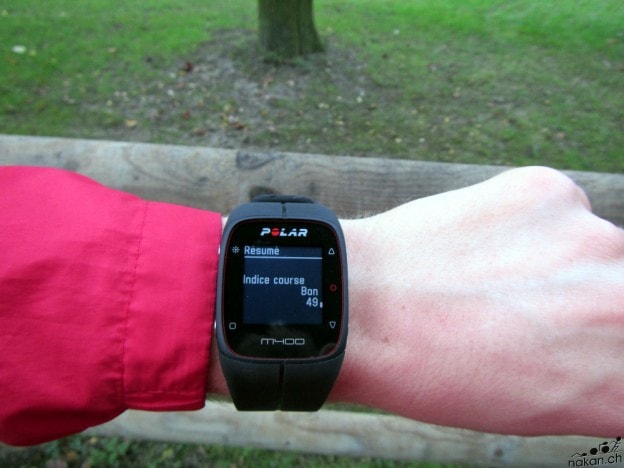 running index m400