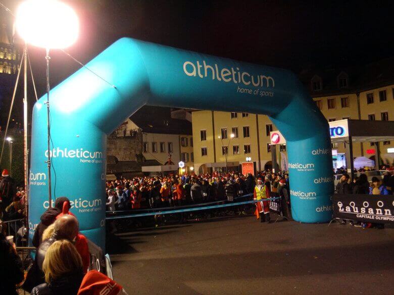 Christmas Midnight Run de Lausanne 2015