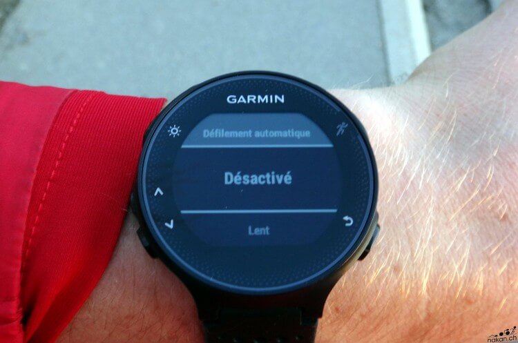 garmin_fr235_config_defilement_auto_web