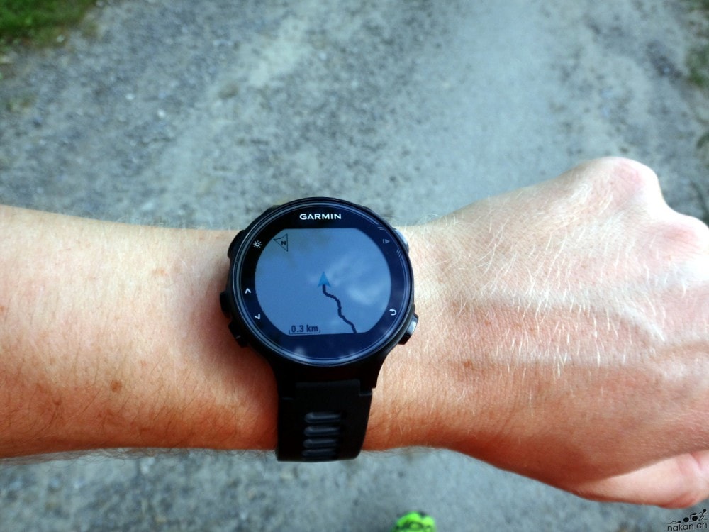 garmin forerunner 735xt gps map