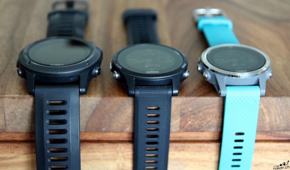compare garmin 935 and fenix 5