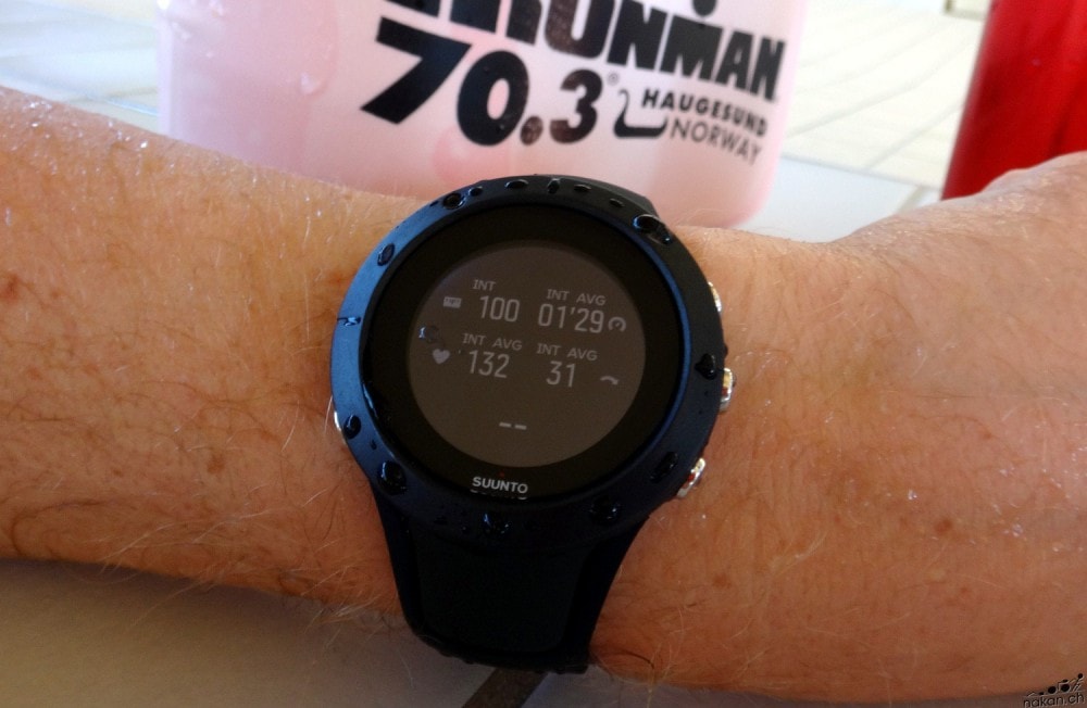 suunto spartan trainer swimming