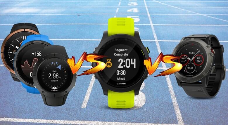 fenix 5 ou Forerunner 935 ou Suunto Spartan