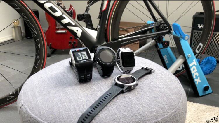 Polar V800, Suunto Spartan Trainer, Garmin fenix 5s, Apple Watch