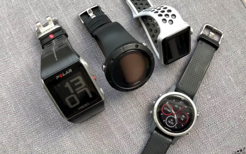 Polar V800, Suunto Spartan Trainer, Garmin fenix 5s, Apple Watch