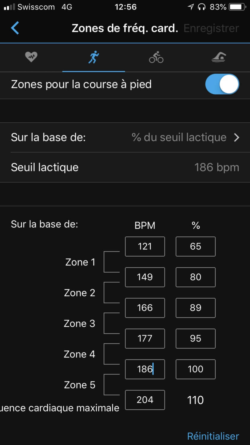 Tests de 3 outils de mesure de fréquence cardiaque sur du