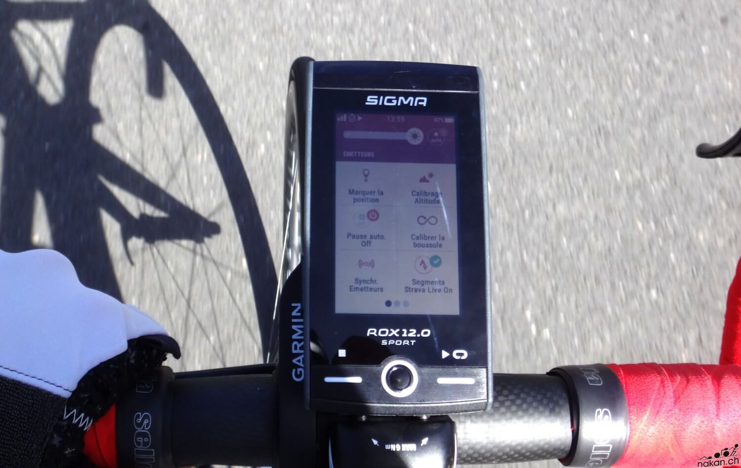 Compteur vélo GPS Sigma Rox 12 : la navigation pour vocation