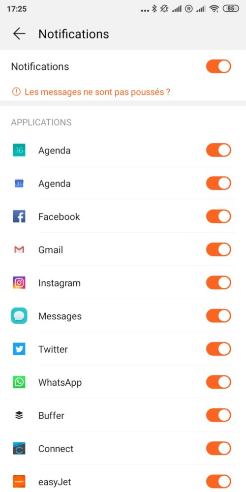 huawei watch gt notifications not working