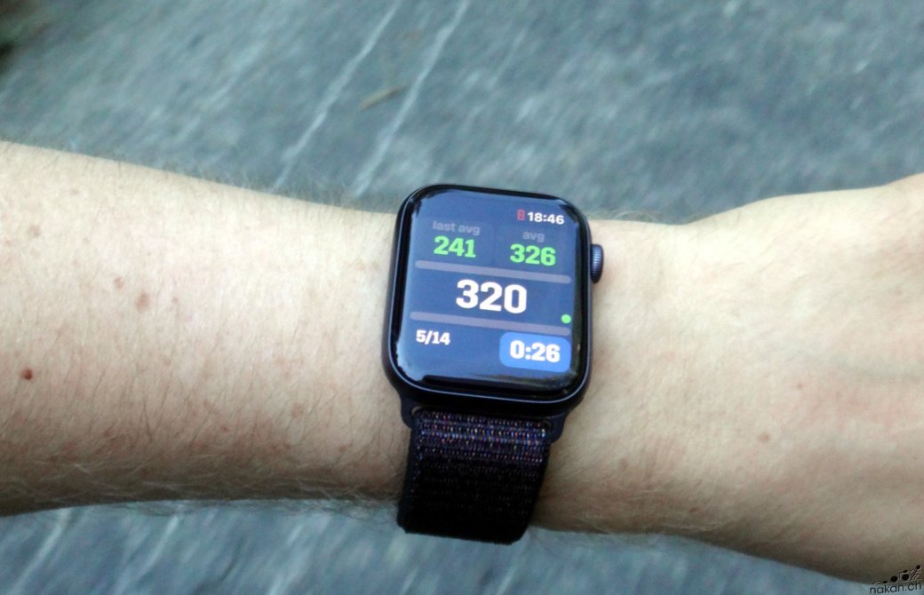 training with apple watch 4