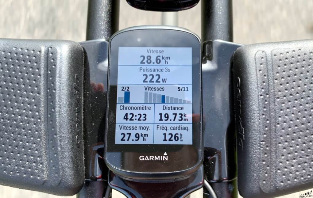 Garmin Edge 530 - Compteur GPS de vélo & Ceinture pectorale à