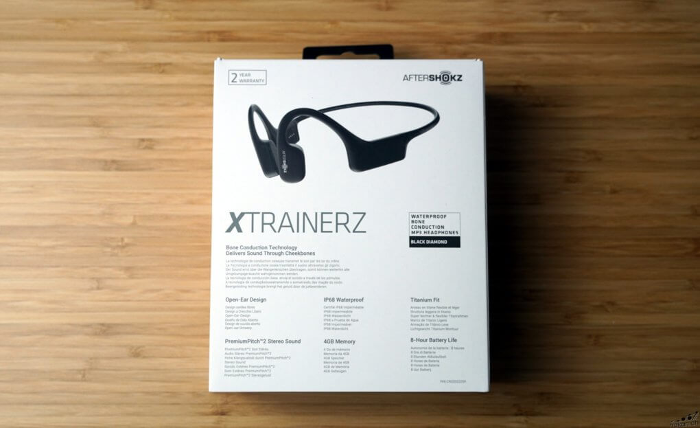 AFTERSHOKZ XtrainerZ  Casque à conduction osseuse pour tes séances de  Natation [TEST COMPLET] 