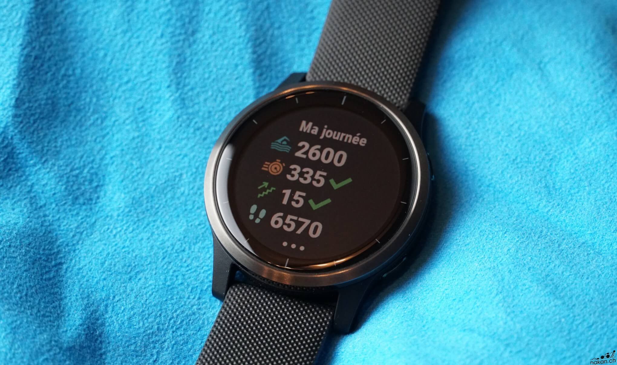 garmin vivoactive widgets