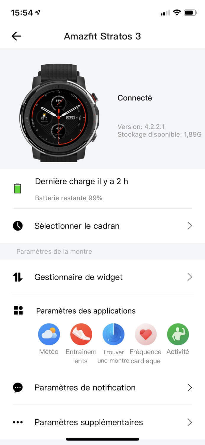 amazfit stratos 3 qr code
