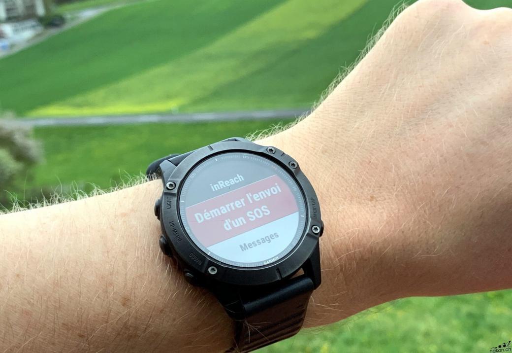 fenix 5 inreach