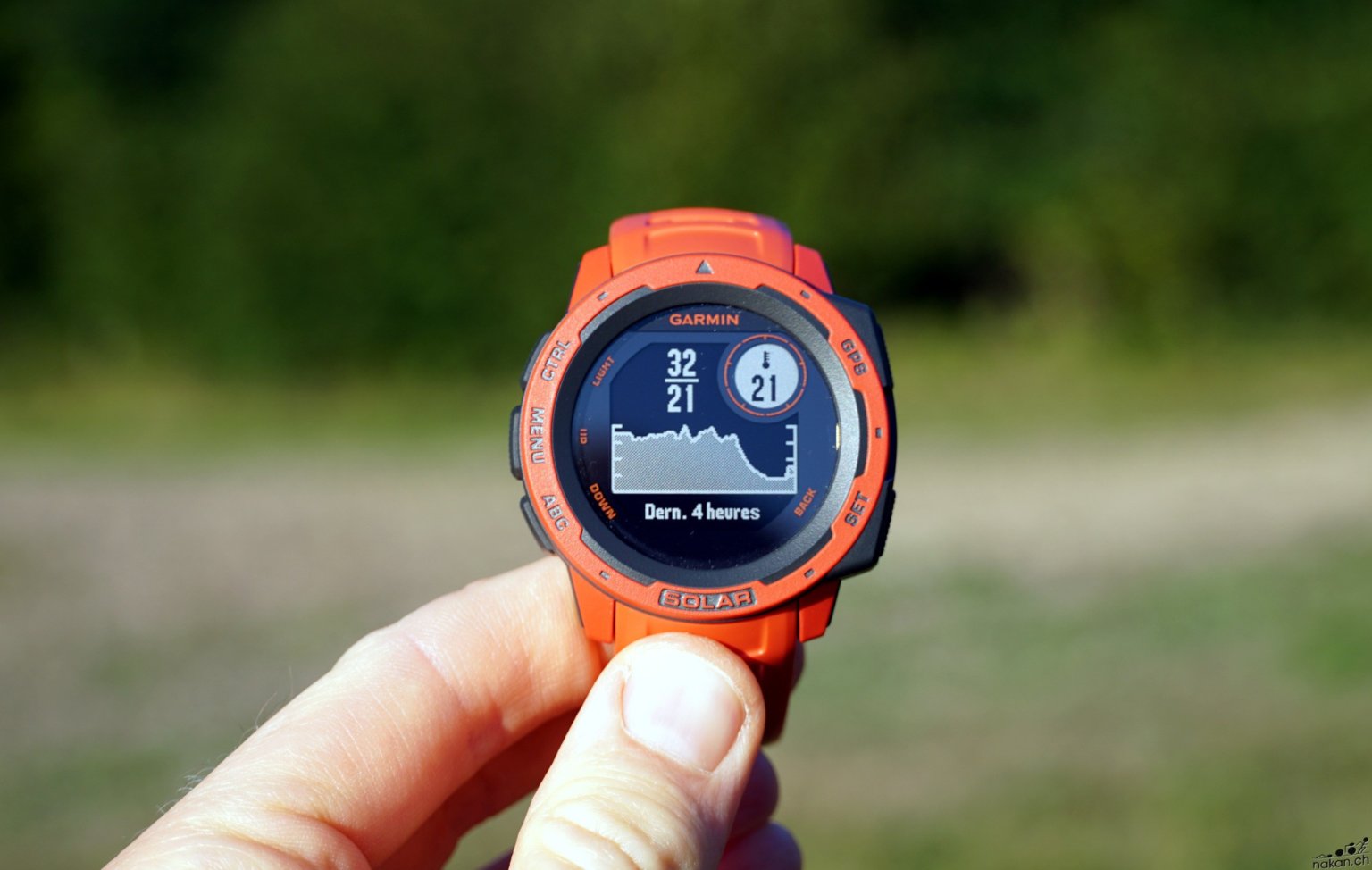 La Garmin Instinct Solar testée de fond en comble nakan.ch