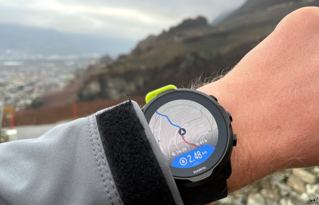 Montre connectée avec GPS –