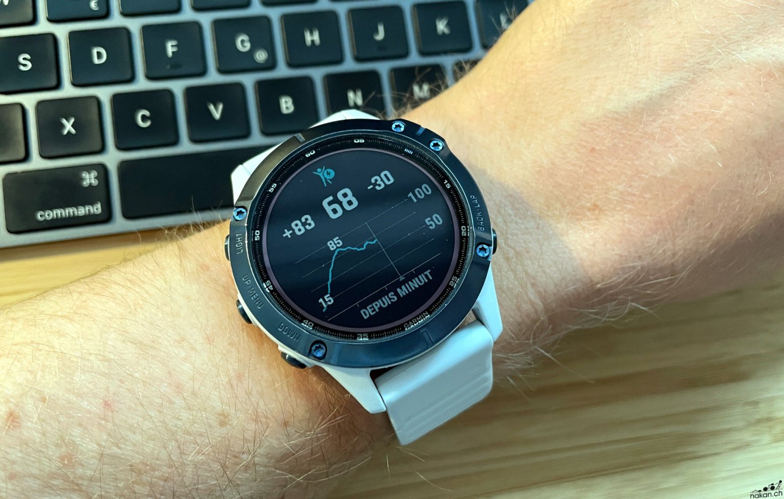 Tout savoir sur le Body Battery de Garmin nakan.ch