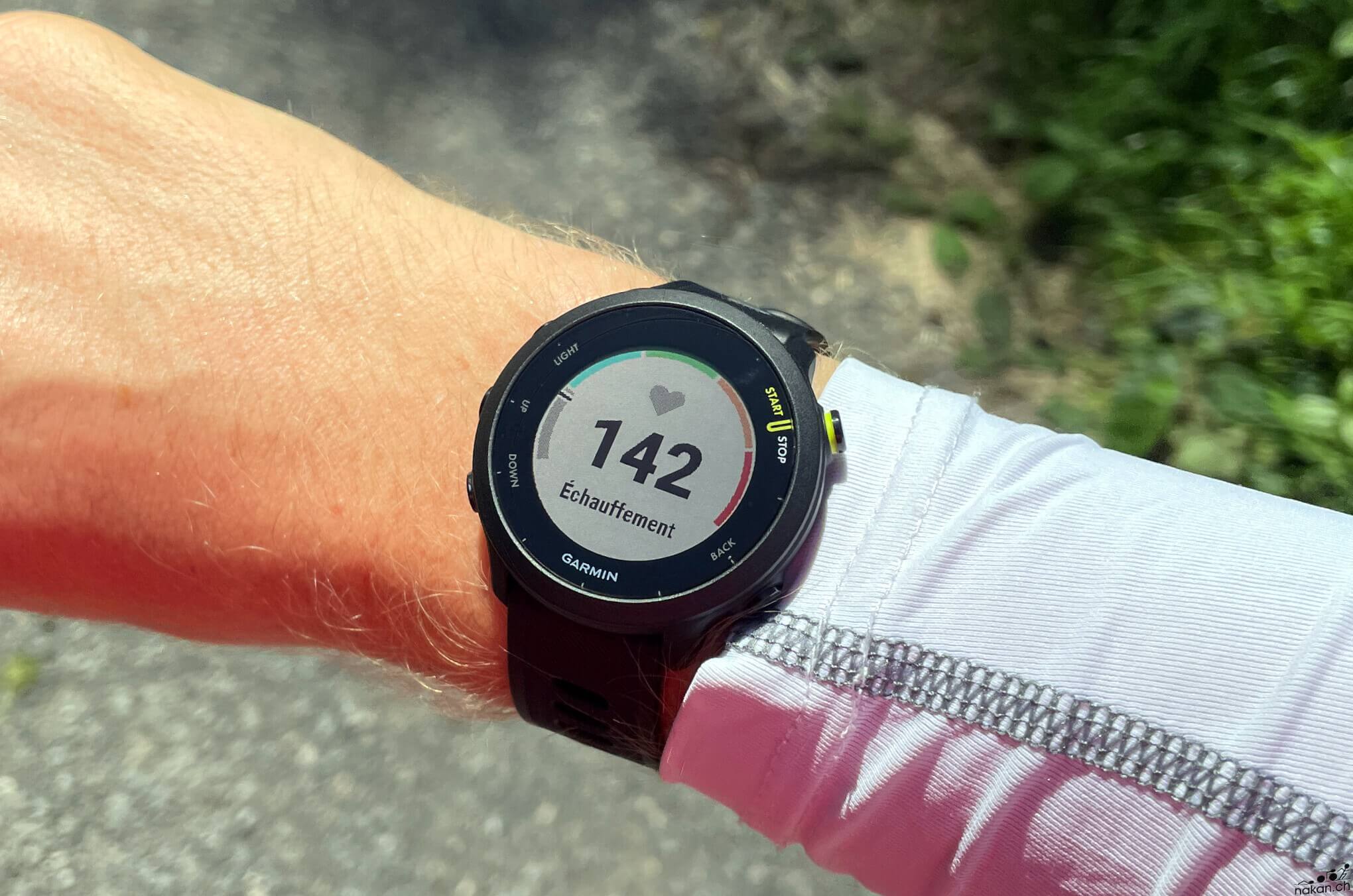 La montre de course à pied Garmin Forerunner 55 testée de fond en comble nakan.ch