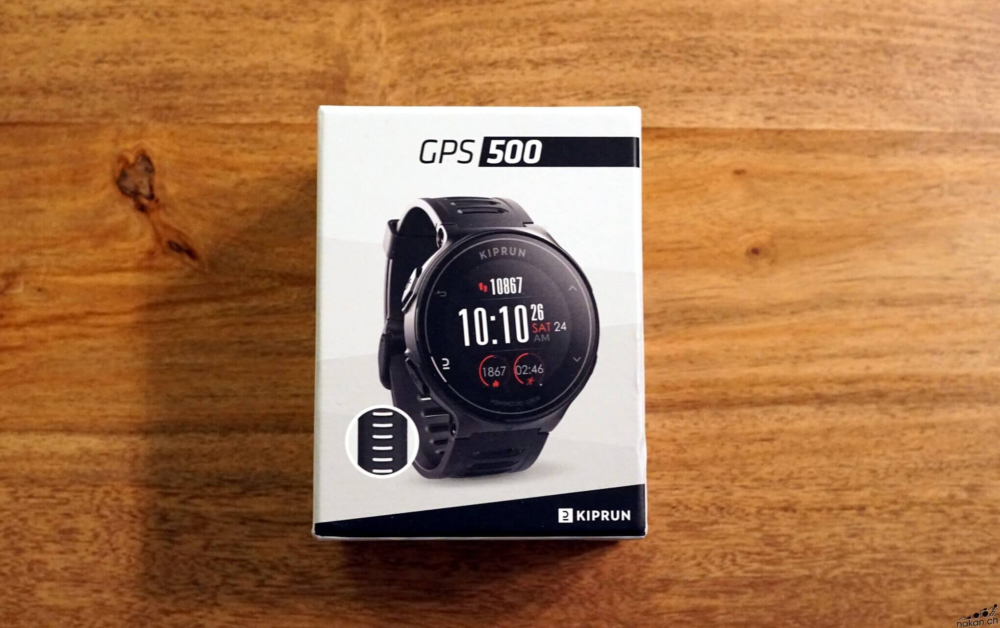 Le test de la montre de sport Decathlon Kiprun GPS 500 by Coros a intégré  notre comparatif - Les Numériques