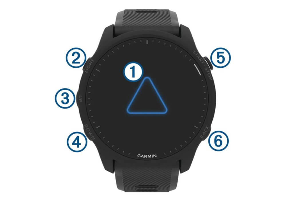 Montre de Sport Garmin Forerunner 955 Noir