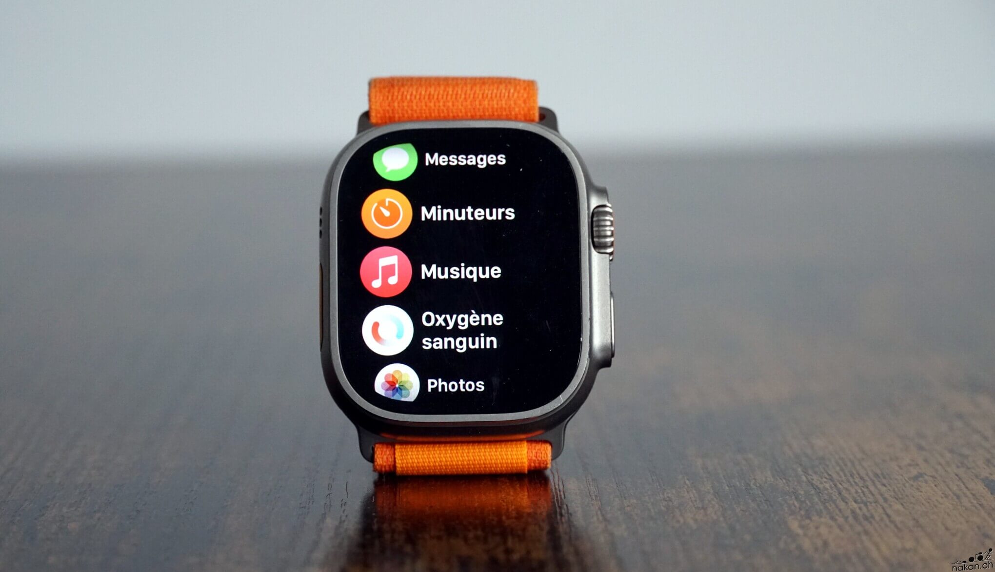 Régler des minuteurs sur l'Apple Watch Ultra - Assistance Apple (SN)