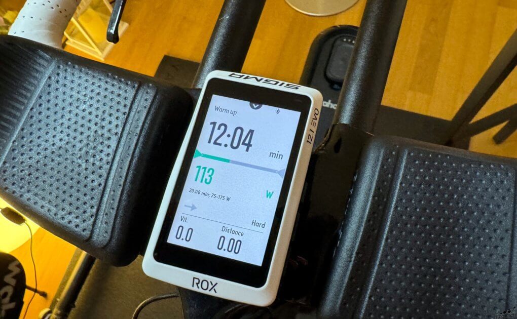 compteur cycliste Sigma 12.1 testé fond comble