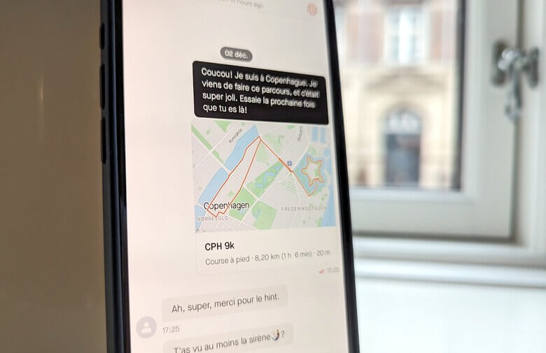 Strava intègre une messagerie dans son app
