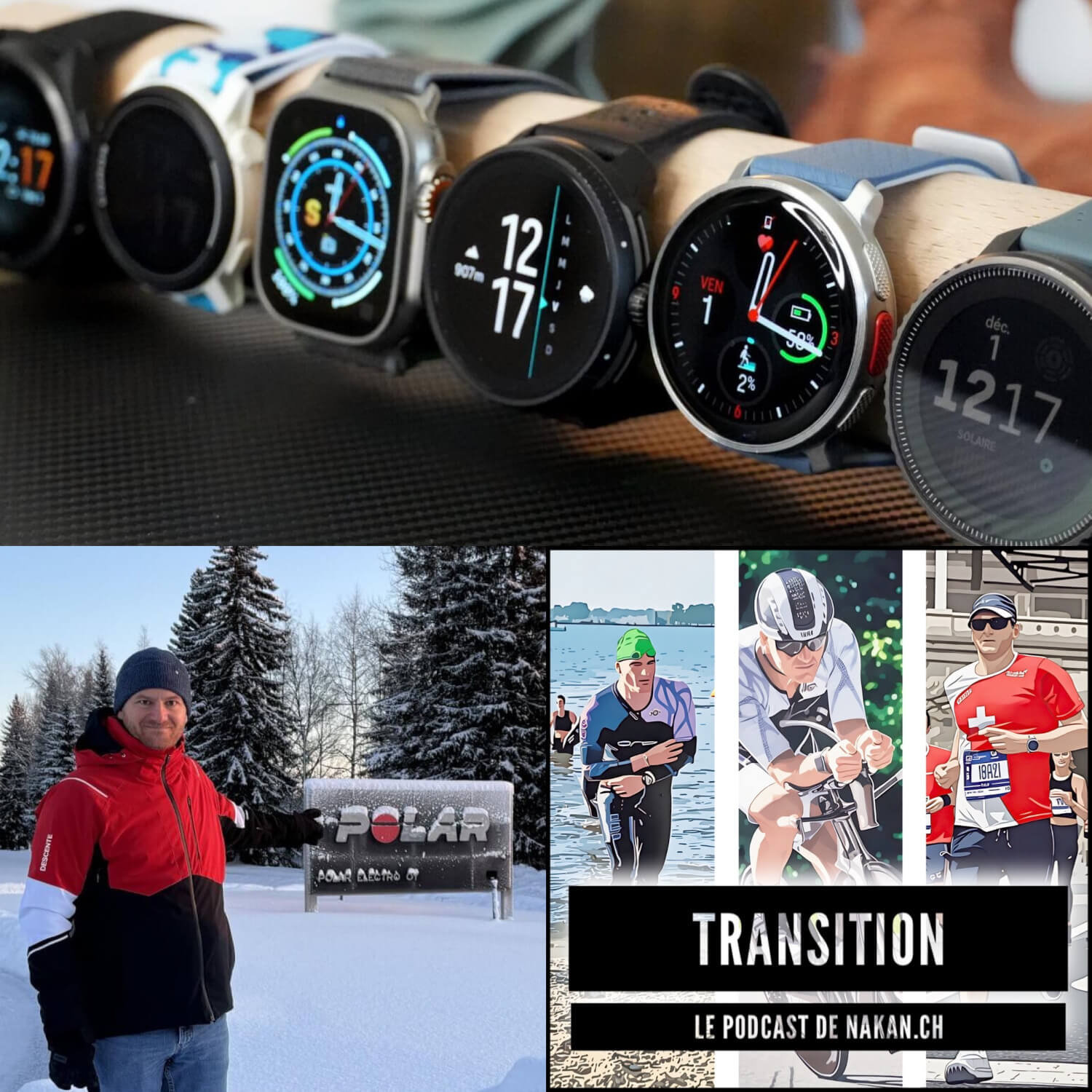 Transition, le podcast triathlon par nakan.ch